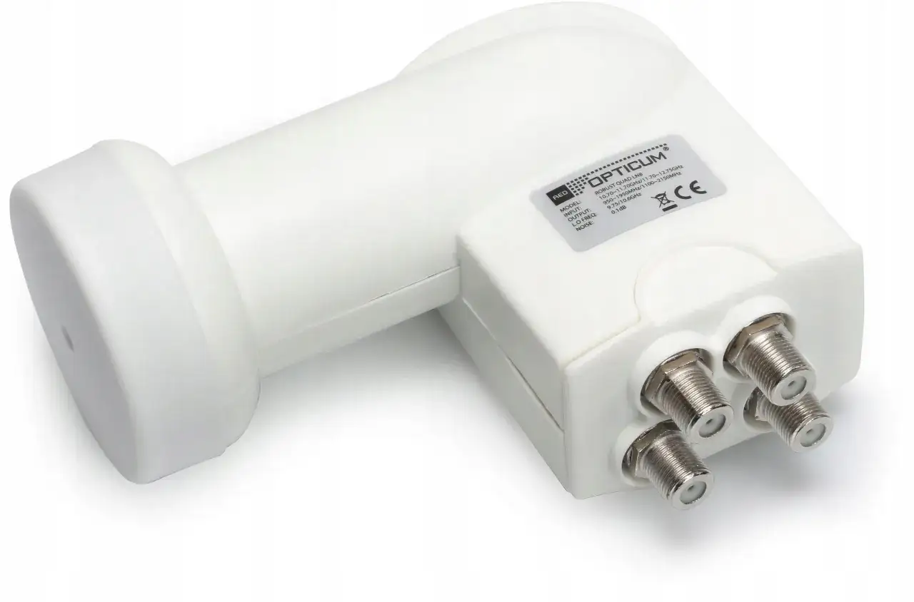 konwerter satelitarny 4 wyjścia