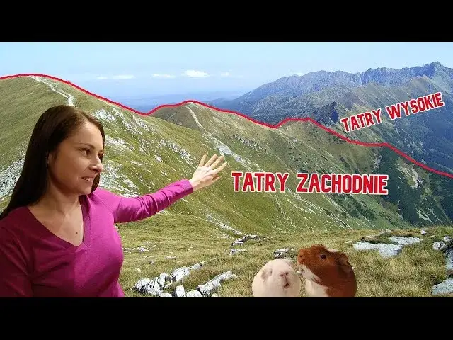 Tatry Wysokie i Zachodnie krajobrazy porównanie
