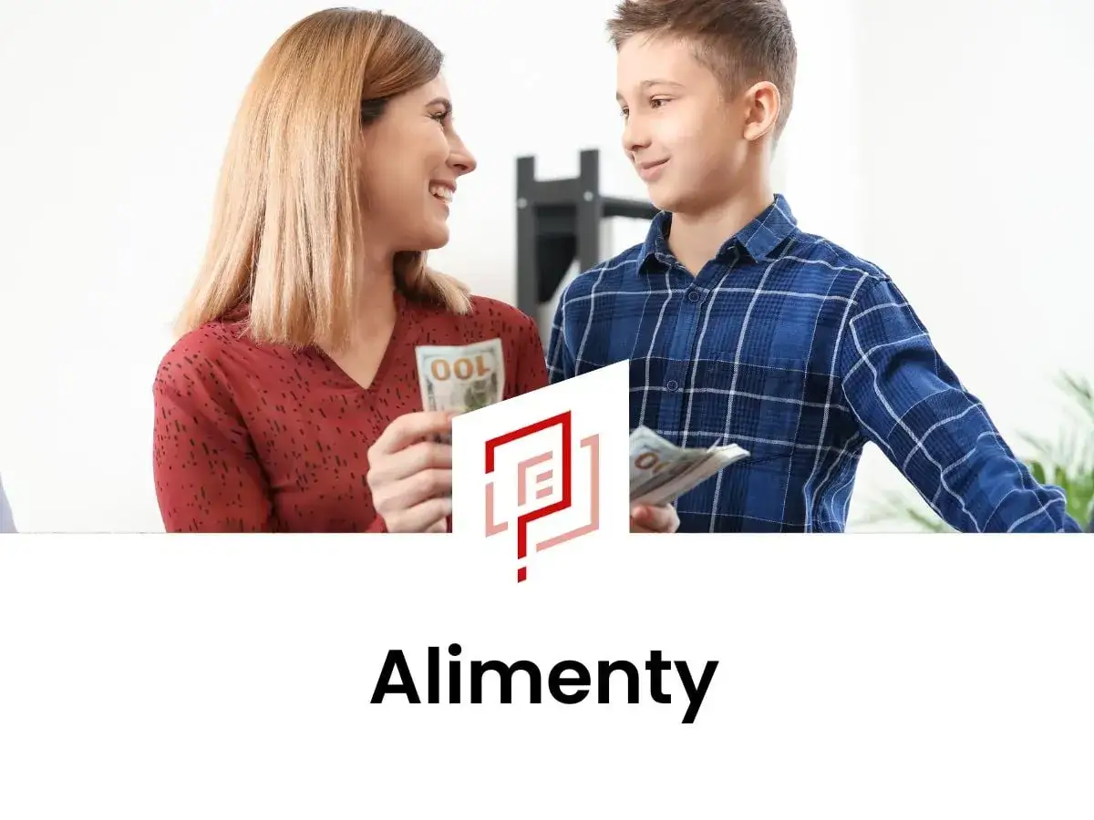 Kobieta i chłopiec trzymają pieniądze. Rozprawa o alimenty co mówić? Dowiedz się, jak przygotować się do rozmowy.
