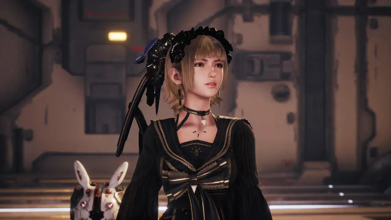 Stellar Blade Black Rose Outfit