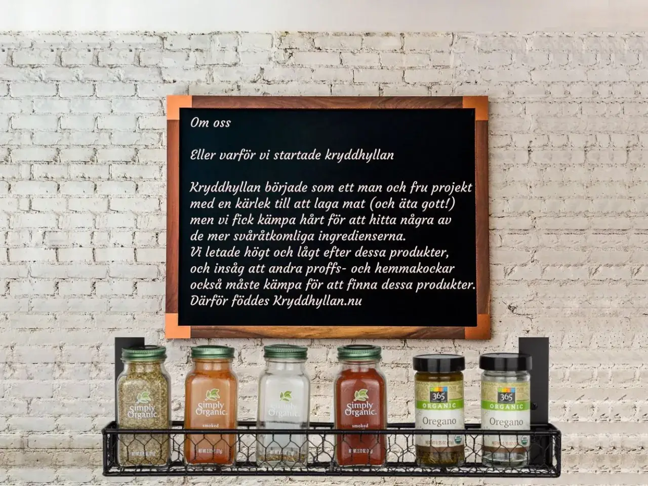 Kryddhyllan s&auml;ljer kryddor som oregano och andra ingredienser. Kanske hittar du &auml;ven spiskumminfr&ouml;n svenska h&auml;r.