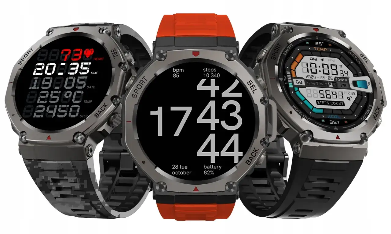 Wodoszczelny smartwatch męski