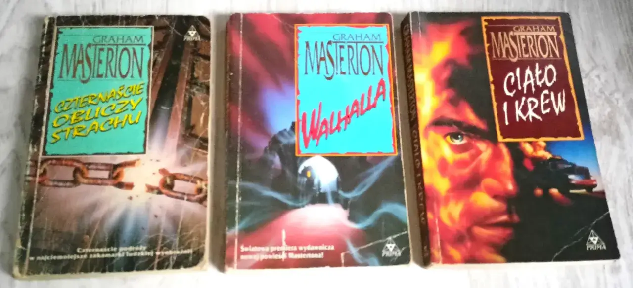 Graham Masterton Walhalla okładka książki
