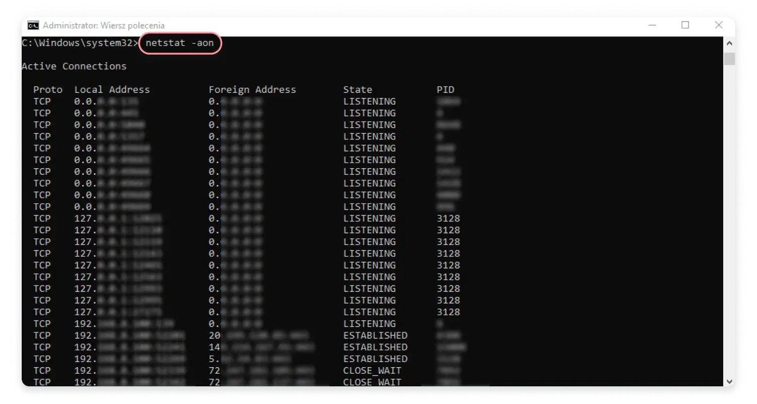 strona internetowa do sprawdzania otwartych portów