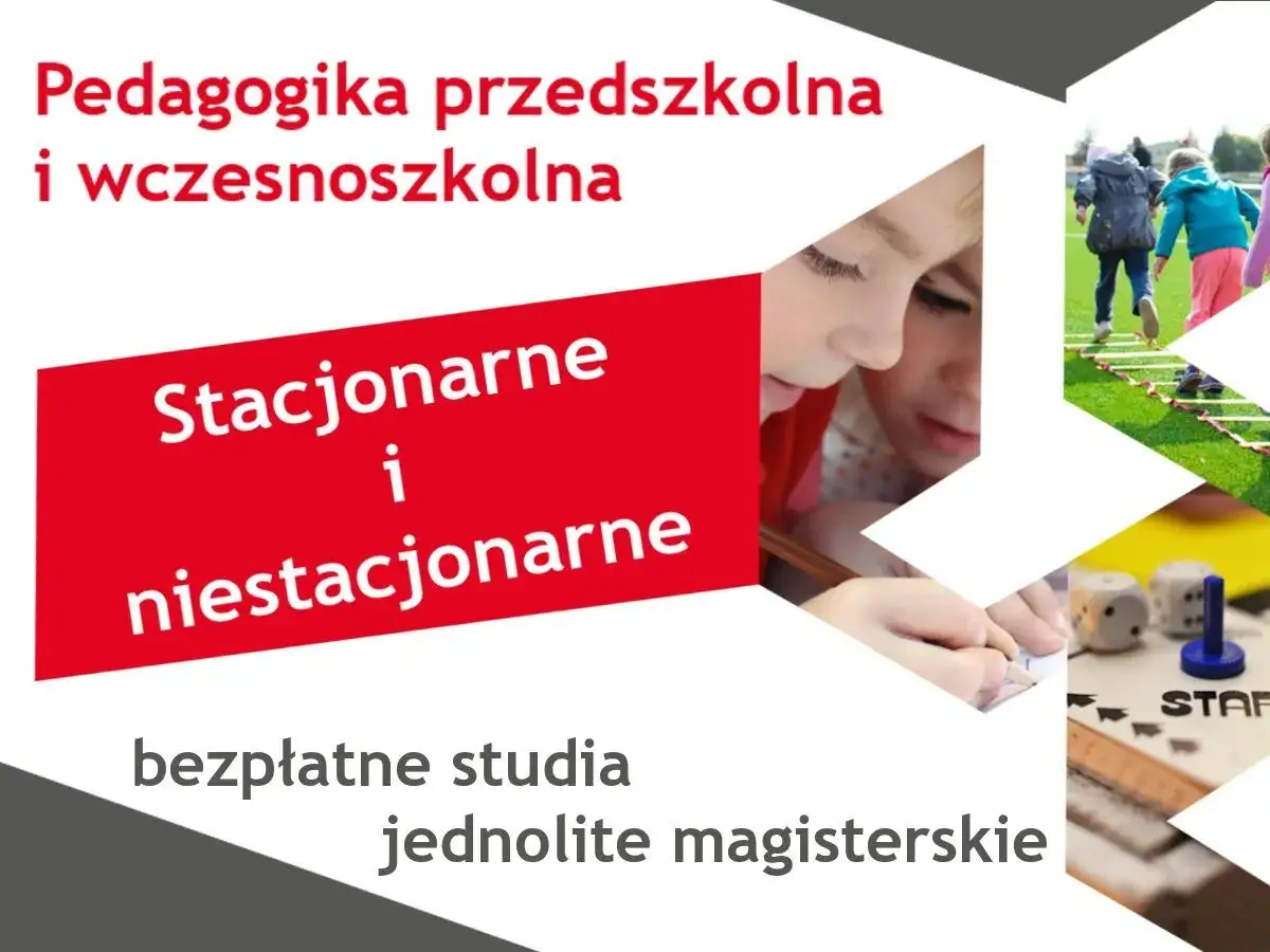 Pedagogika przedszkolna i wczesnoszkolna Poznań: bezpłatne studia jednolite magisterskie stacjonarne i niestacjonarne.