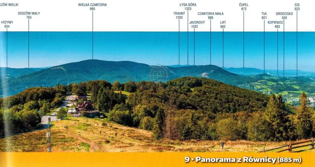 Beskid Śląski panorama z gór