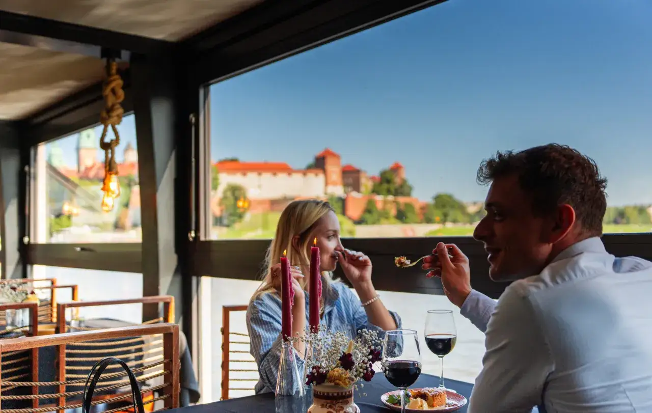 romantyczna kolacja kraków widok