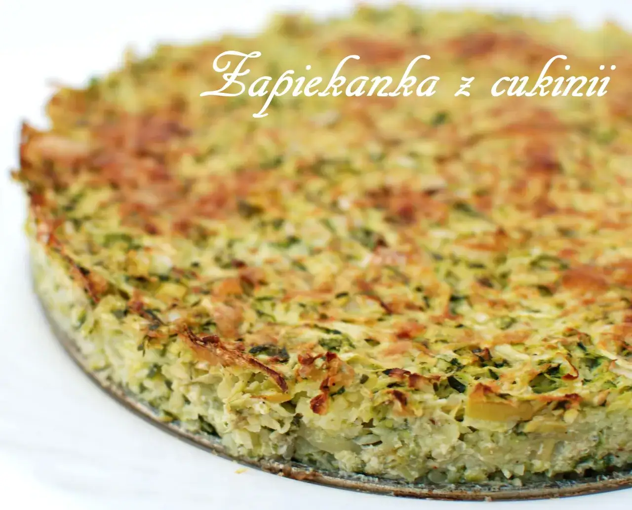 różne warianty zapiekanki z cukinii