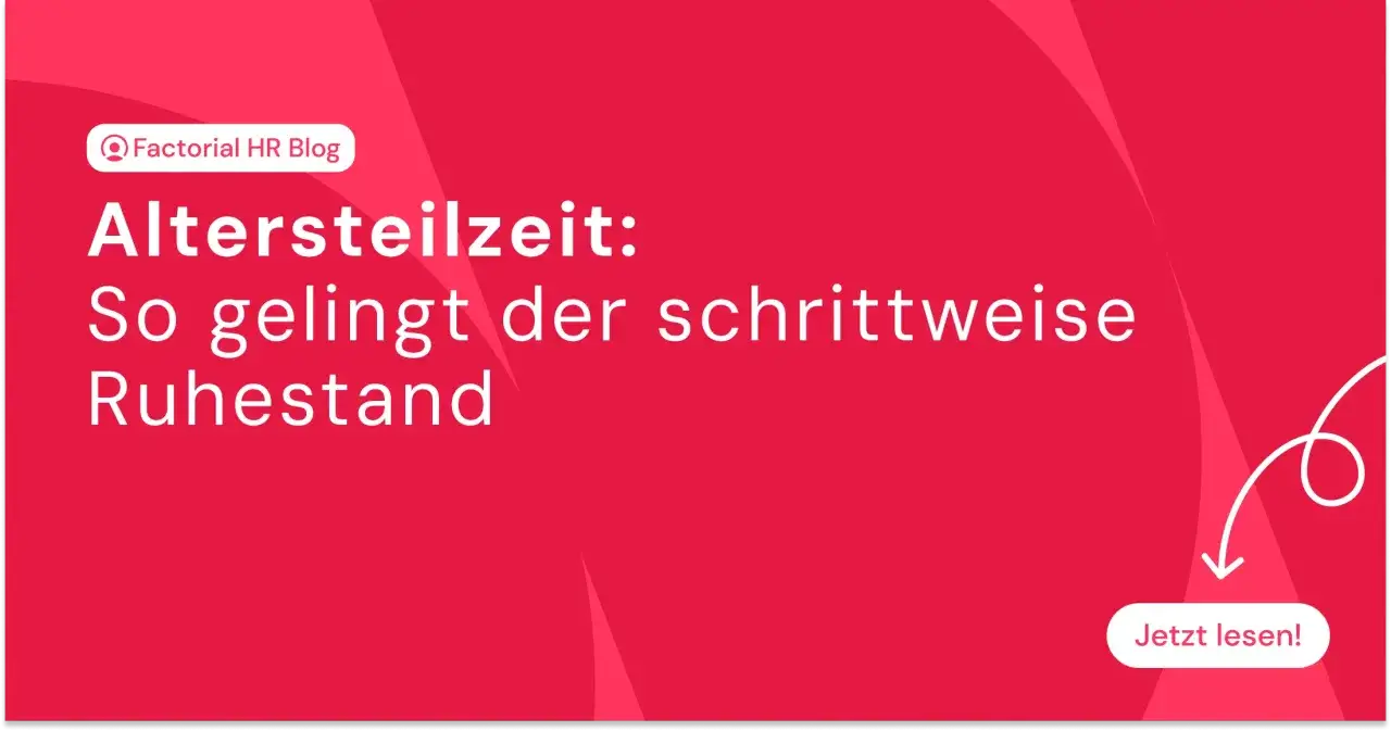 Altersteilzeit: So gelingt der schrittweise Ruhestand. Entdecke verschiedene altersteilzeit modelle f&uuml;r einen sanften &Uuml;bergang.