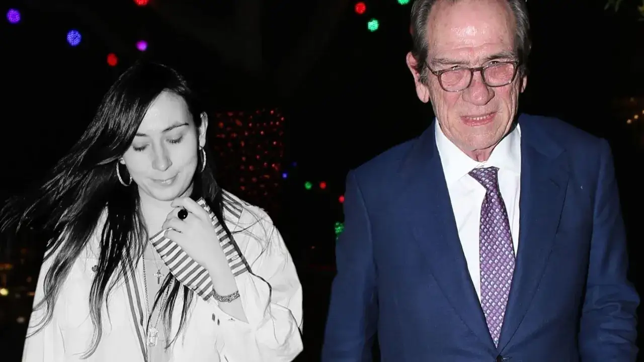 Tommy Lee Jones z żoną, Dawn, podczas wieczornego wyjścia.