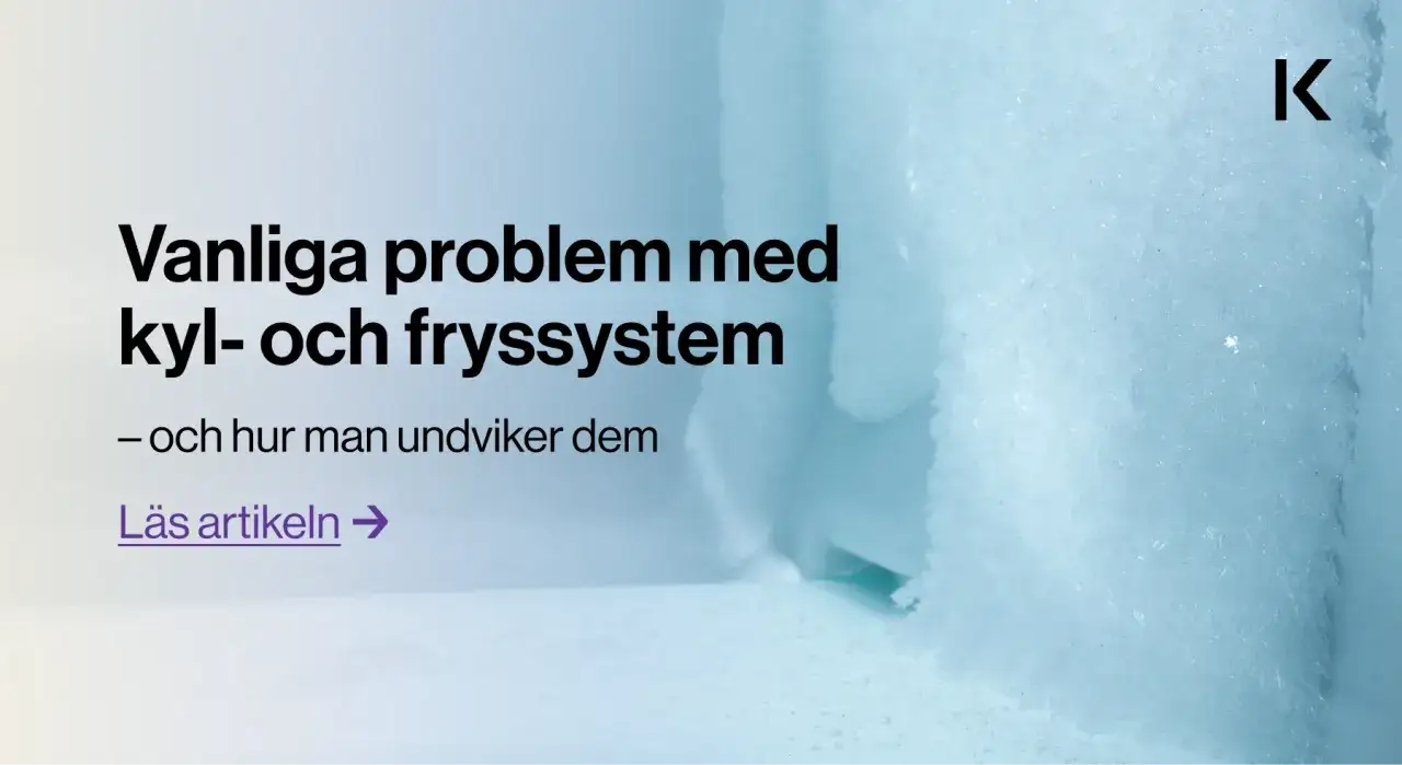 N&auml;r frysen blir inte kall kan det bero p&aring; vanliga problem med kyl- och fryssystem. L&auml;s artikeln f&ouml;r att undvika dem.