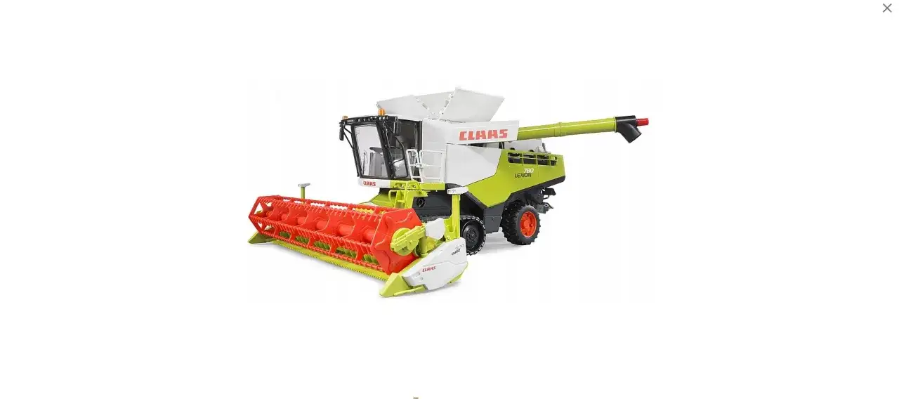zabawkowy kombajn claas dla dzieci r&oacute;żne modele