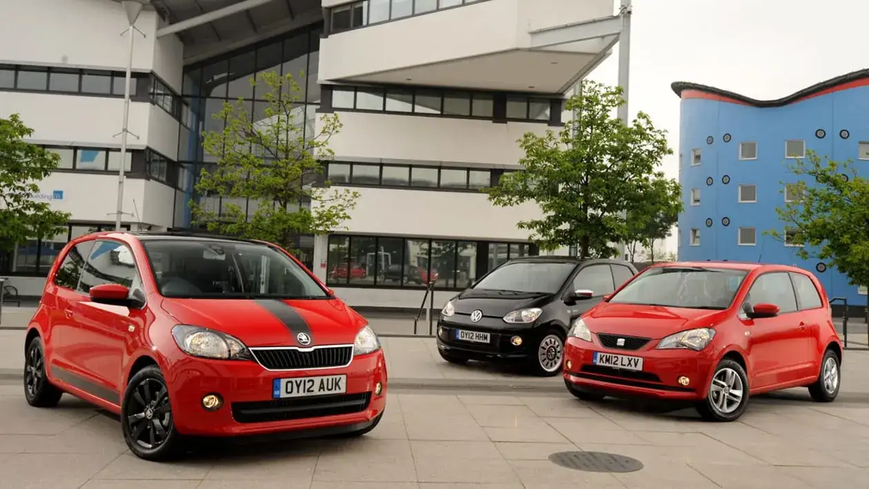 Skoda Citigo VW Up Seat Mii porównanie