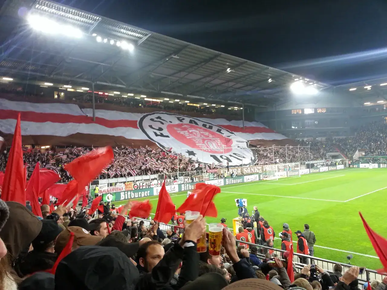 FC St. Pauli stadion kibice