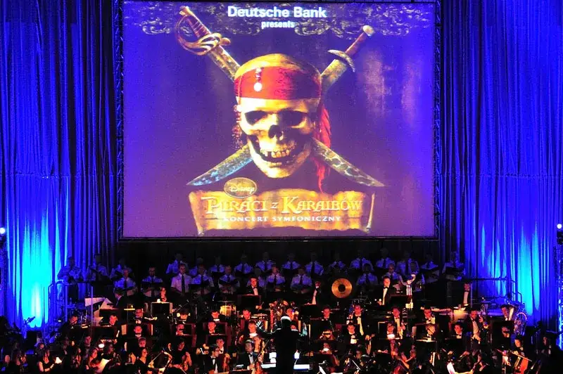 Koncert muzyki filmowej Piraci z Karaibów orkiestra