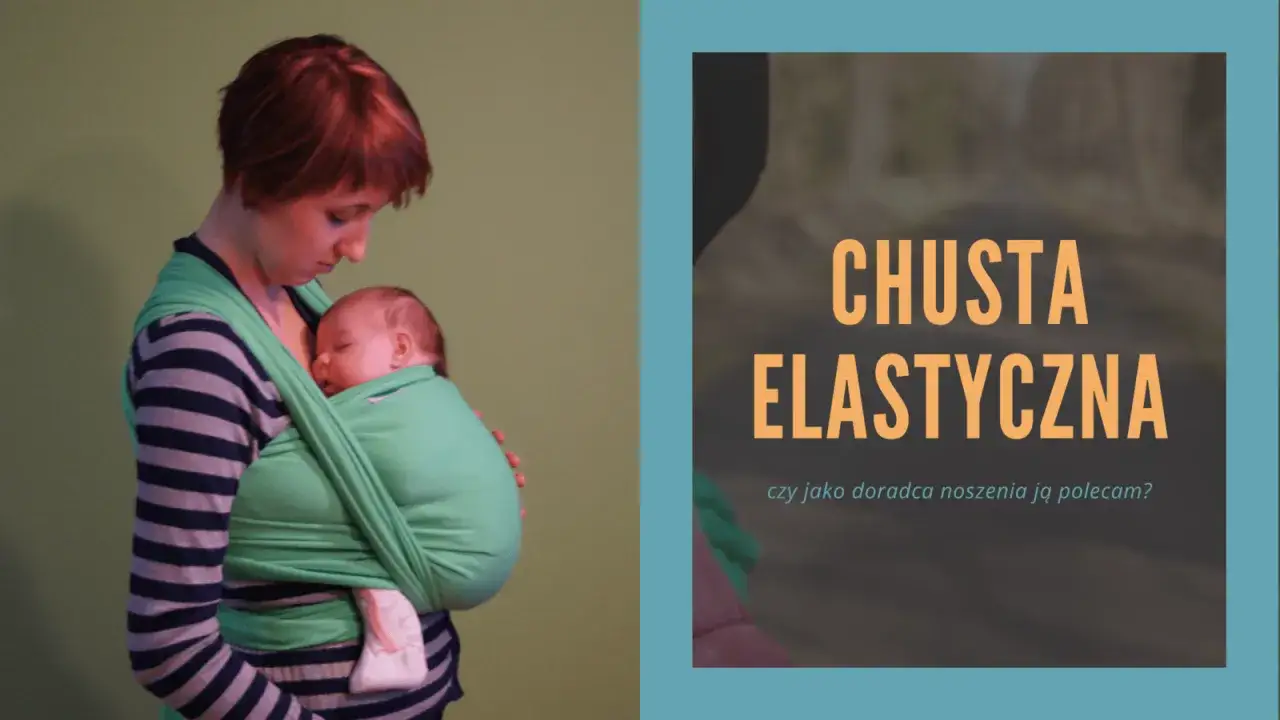 Chusta elastyczna, idealna do noszenia maluszka. Czy jako doradca noszenia ją polecam? Tak!