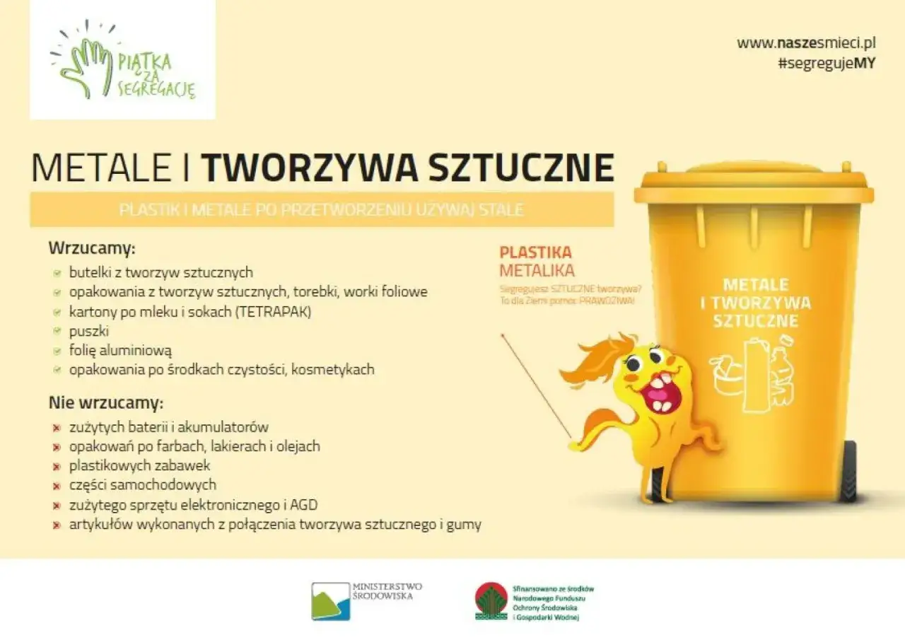 Gdzie wyrzucić plastikowe zabawki? Nie wrzucaj ich do pojemnika na metale i tworzywa sztuczne. Dowiedz się, jak segregować odpady.