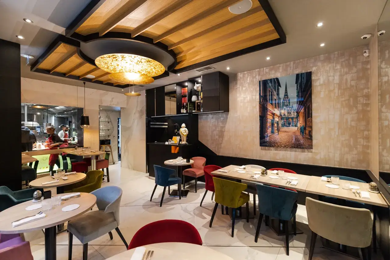 Restaurant L'Odas Rouen intérieur ou plat signature