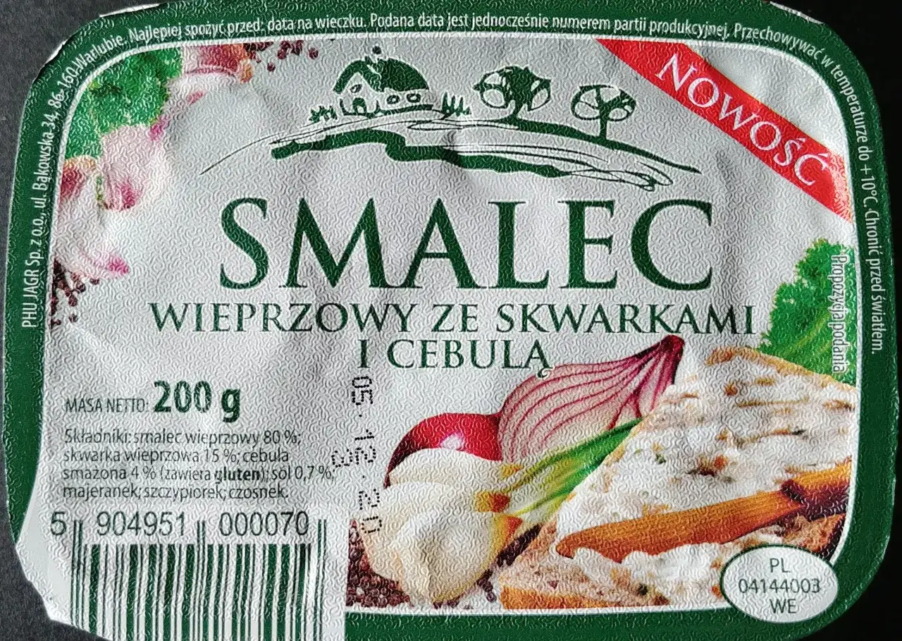 Smalec wieprzowy ze skwarkami i cebulą. Czy smalec ze skwarkami jest zdrowy? To tradycyjny produkt, który może być częścią zbilansowanej diety.