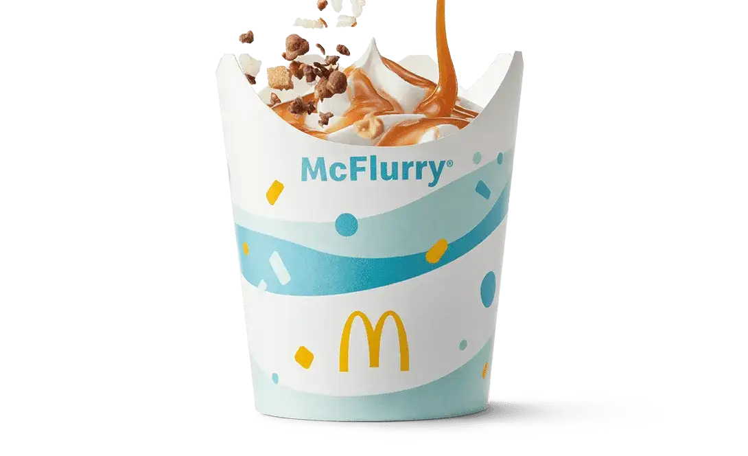 różne smaki McFlurry McDonald's