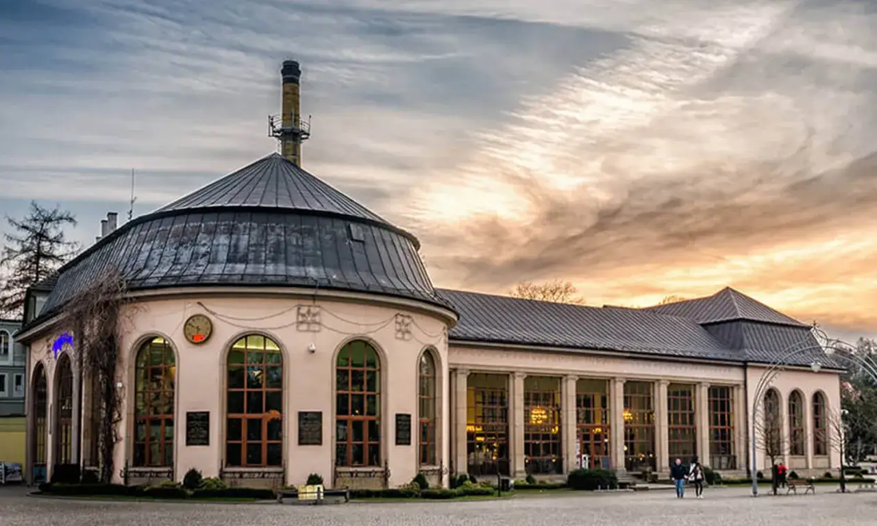 Kudowa Zdrój Park Zdrojowy pijalnia wód