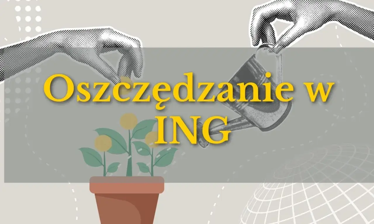 Oszczędzanie w ING: ręka sypie monety, druga podlewa roślinkę z monetami. Sprawdź konto oszczędnościowe ING jakie oprocentowanie.