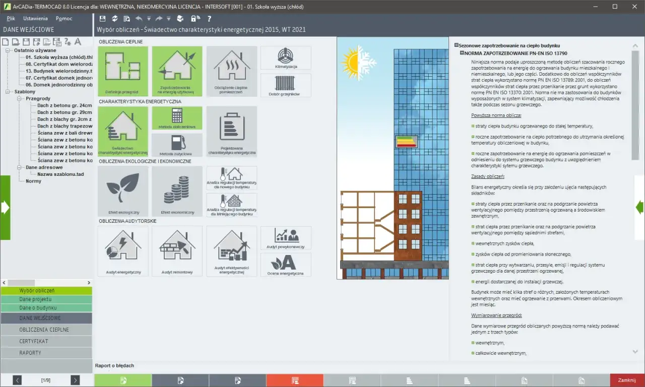 Oprogramowanie do tworzenia świadectw charakterystyki energetycznej. Kto wydaje takie dokumenty? Program pomaga w ich tworzeniu.