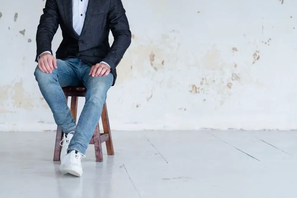 smart casual męski na randkę