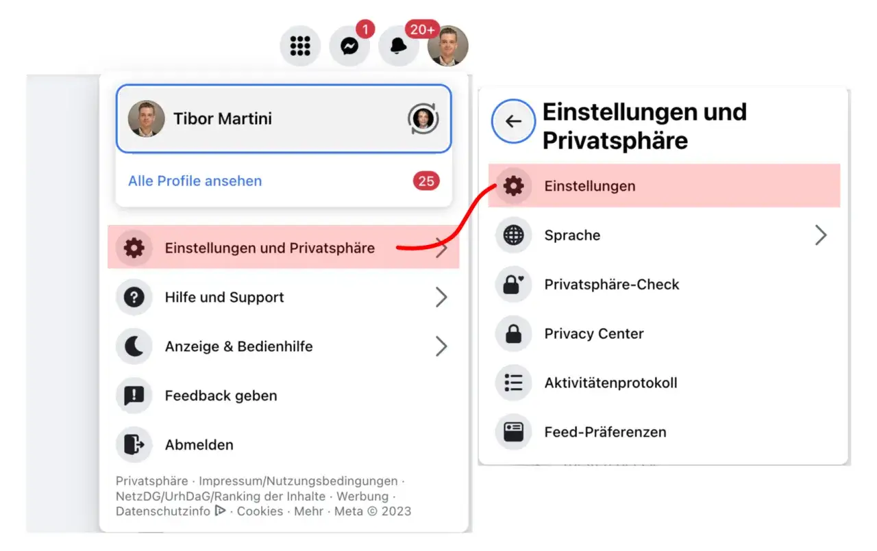 Facebook Account löschen vs deaktivieren