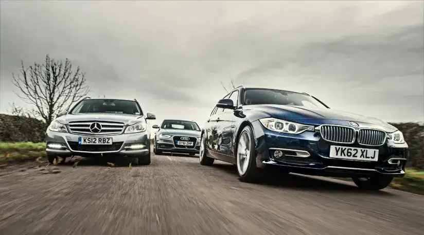 BMW 3 Touring vs Audi A4 Avant vs Mercedes C Kombi