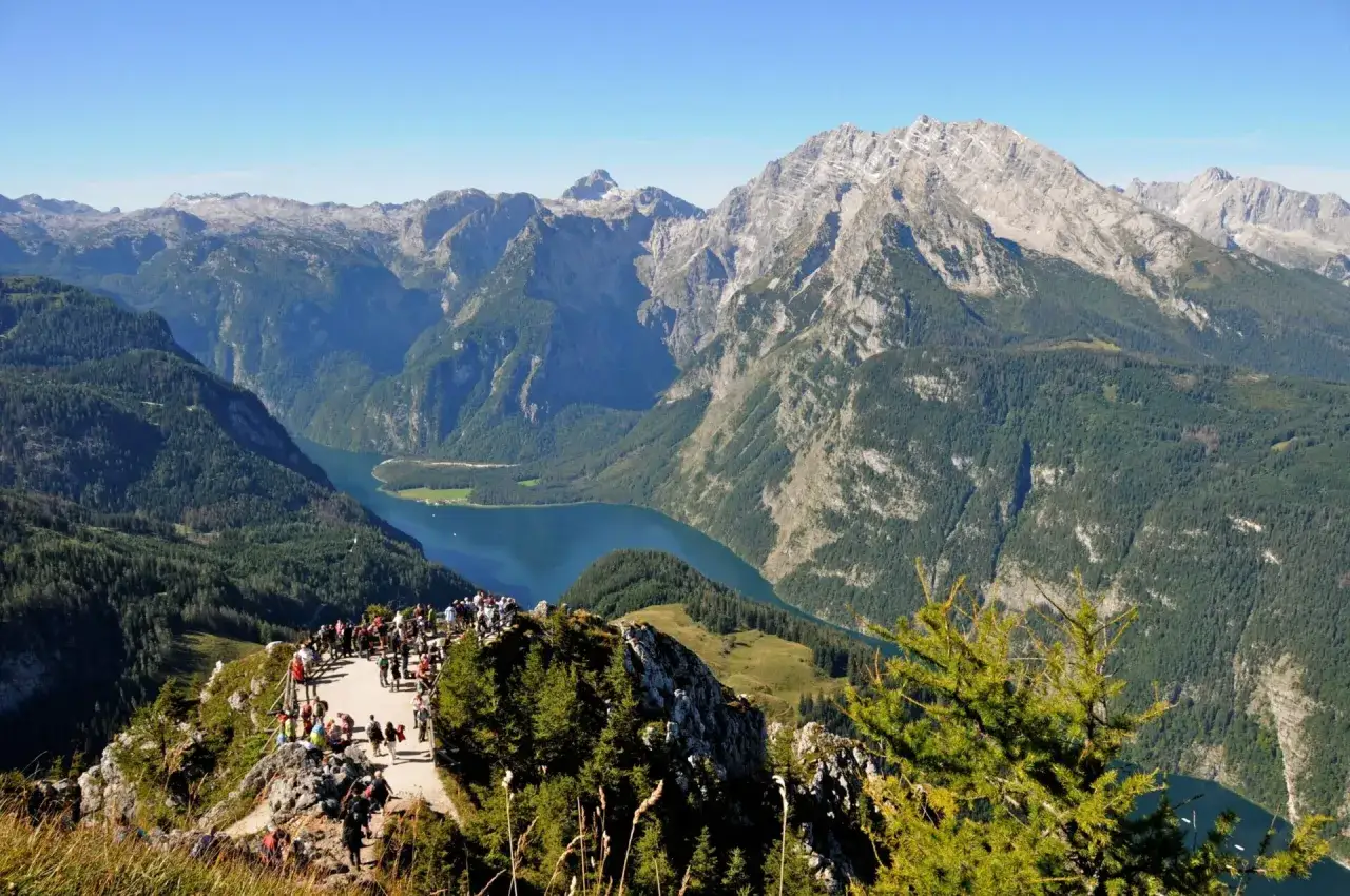 Blick vom Aussichtspunkt 