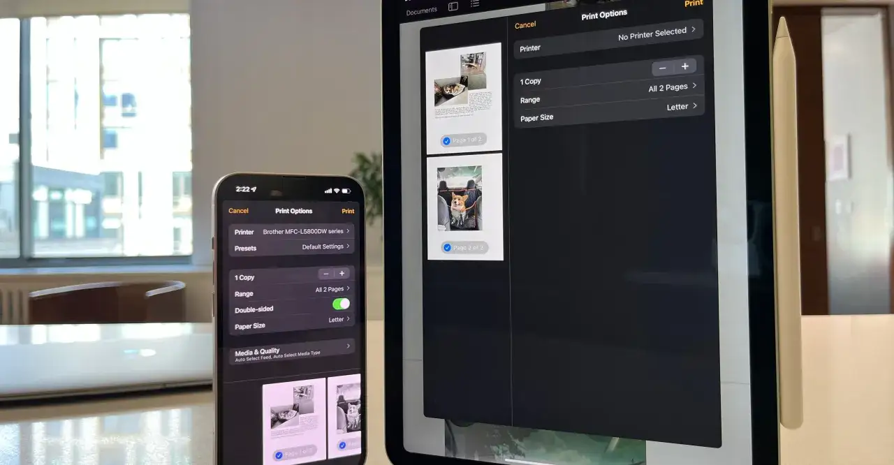 iPhone screen showing