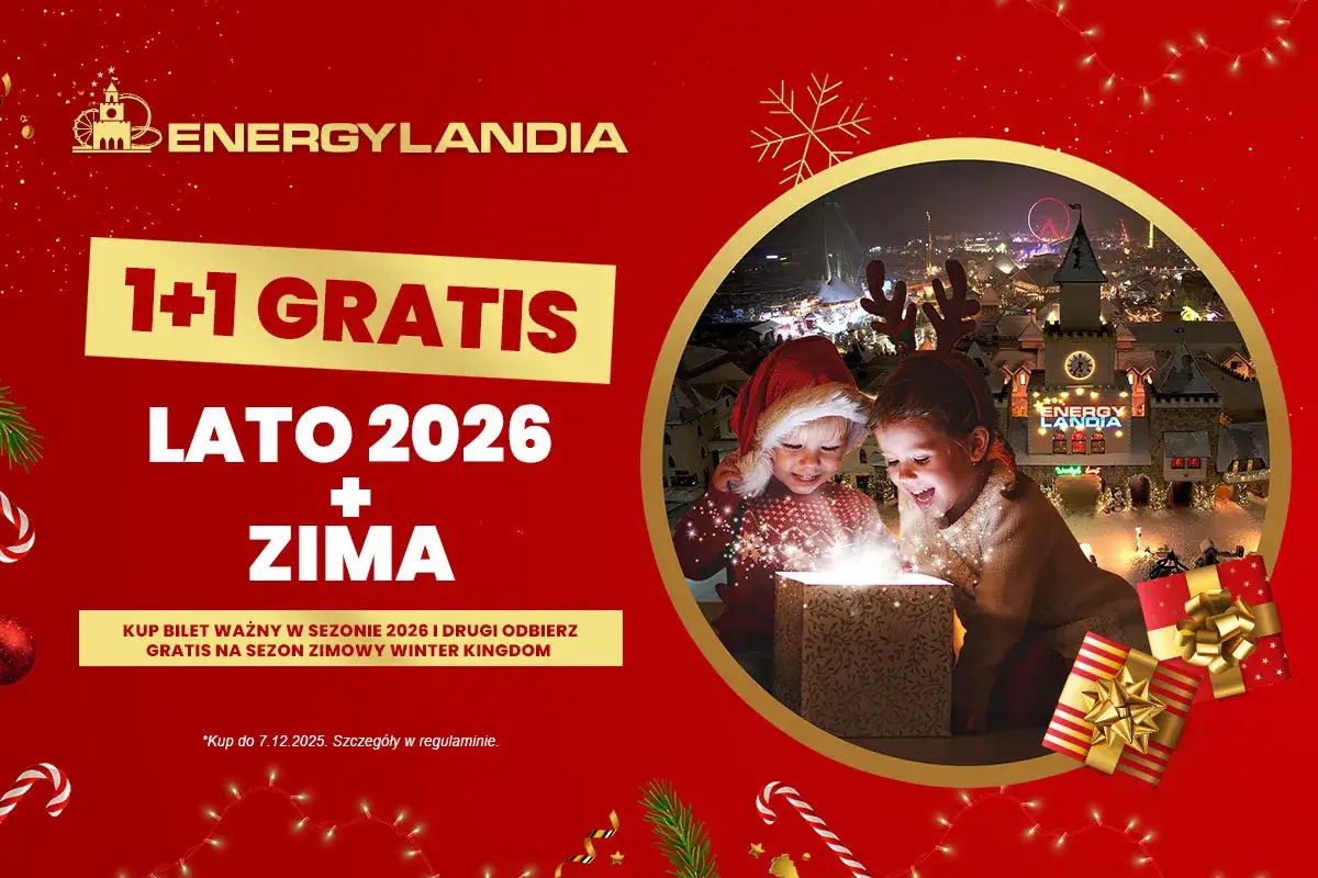 Kalendarz otwarcia Energylandia 2026