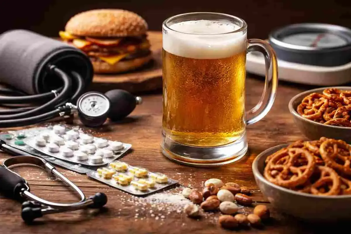 Birra, hamburger, snack e farmaci: un mix che fa dormire, ma a quale prezzo?