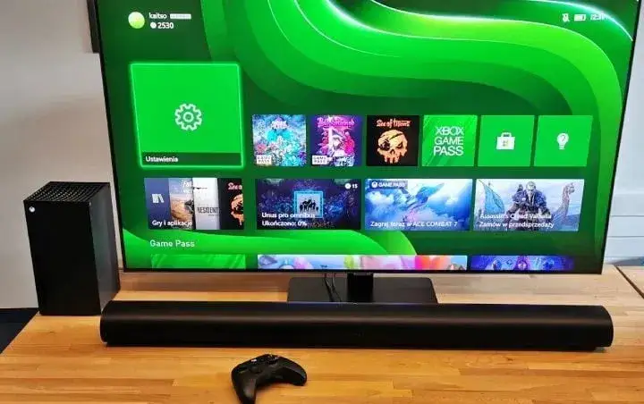 Telewizor 120Hz do gier, konsola PlayStation 5 Xbox Series X