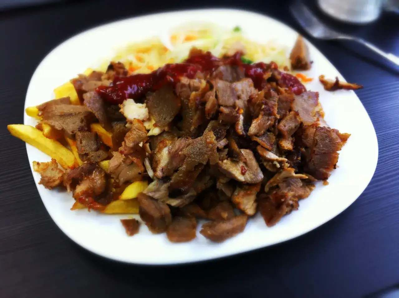 kebab płaty mięsa kurczak wołowina baranina