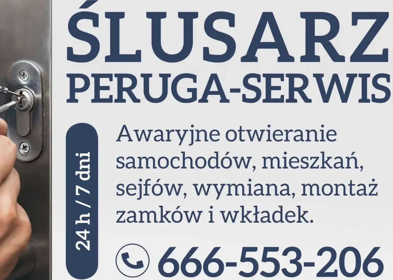 Awaryjne otwieranie samochodów, mieszkań, sejfów. Dowiedz się, ile kosztuje awaryjne otwieranie samochodu u ślusarza PERUGA-SERWIS. Tel. 666-553-206.