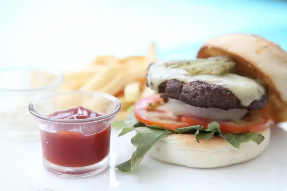 domowe sosy do burgera bbq czosnkowy serowy chili mayo