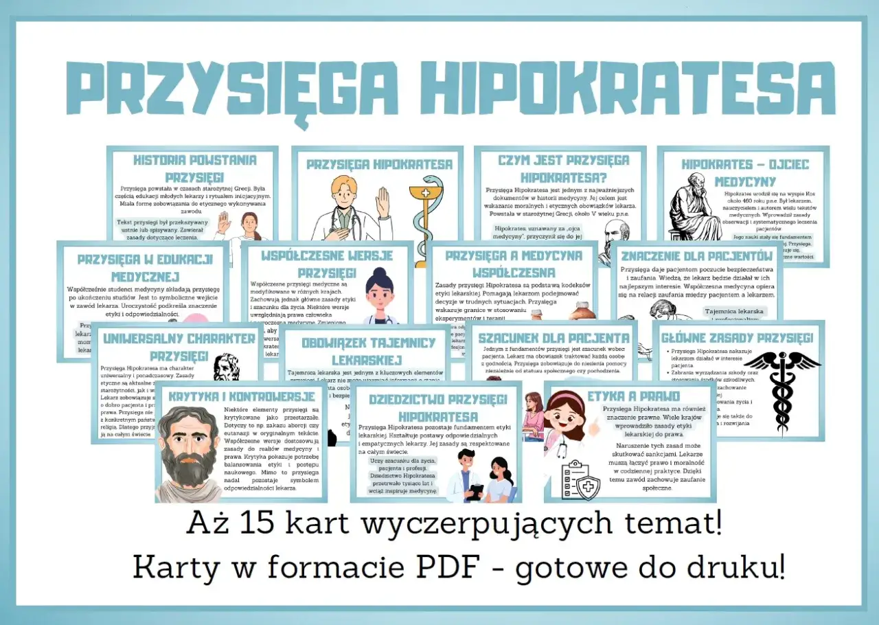 Przysięga Hipokratesa: 
