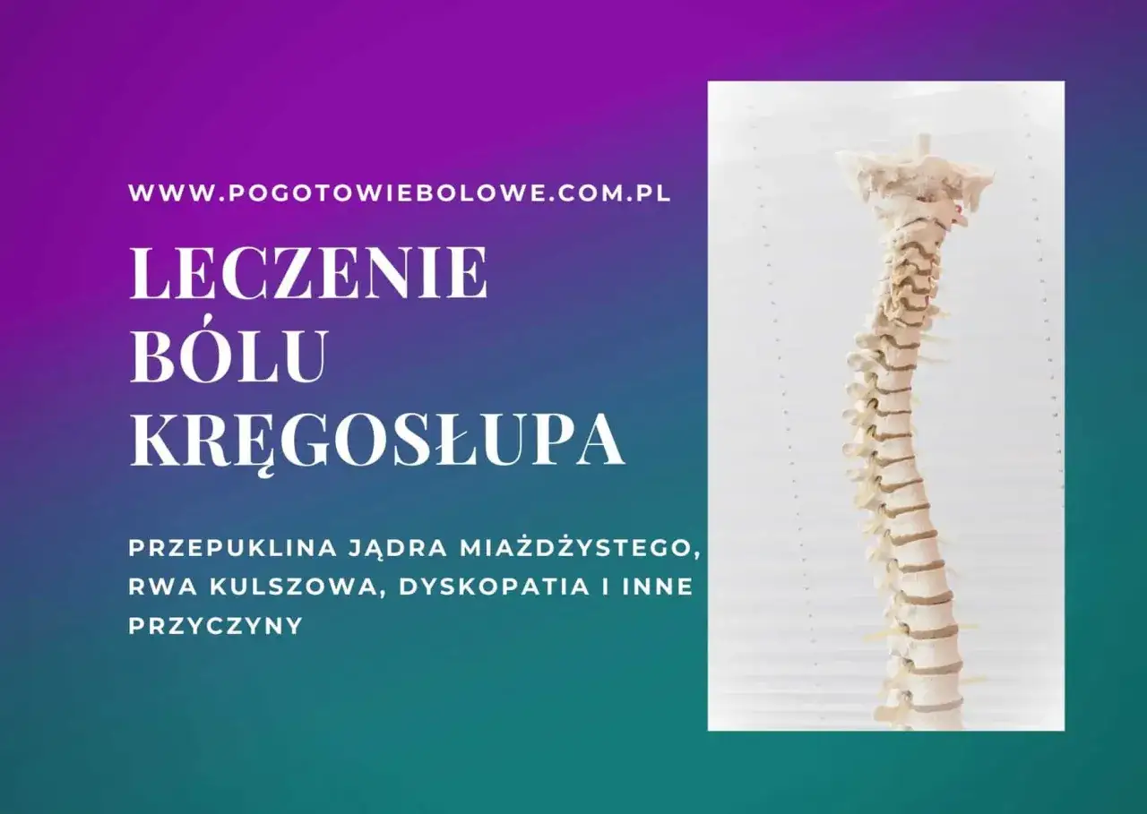 Leczenie bólu kręgosłupa, w tym przepukliny, rwy kulszowej i dyskopatii. Dowiedz się, co to jest dyskopatia i jak sobie z nią radzić.
