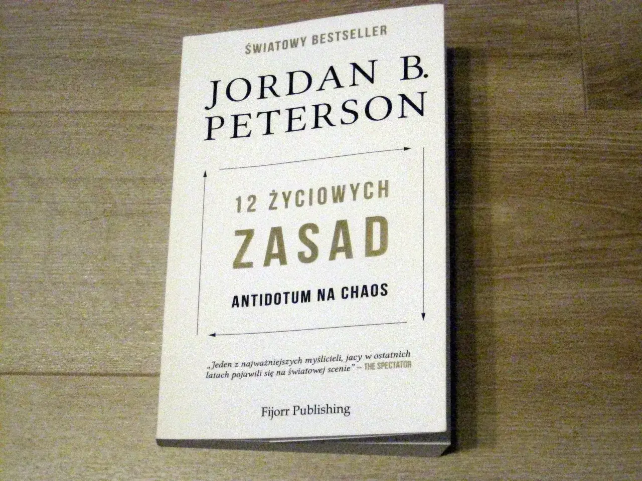 Okładka książki Jordana B. Petersona 