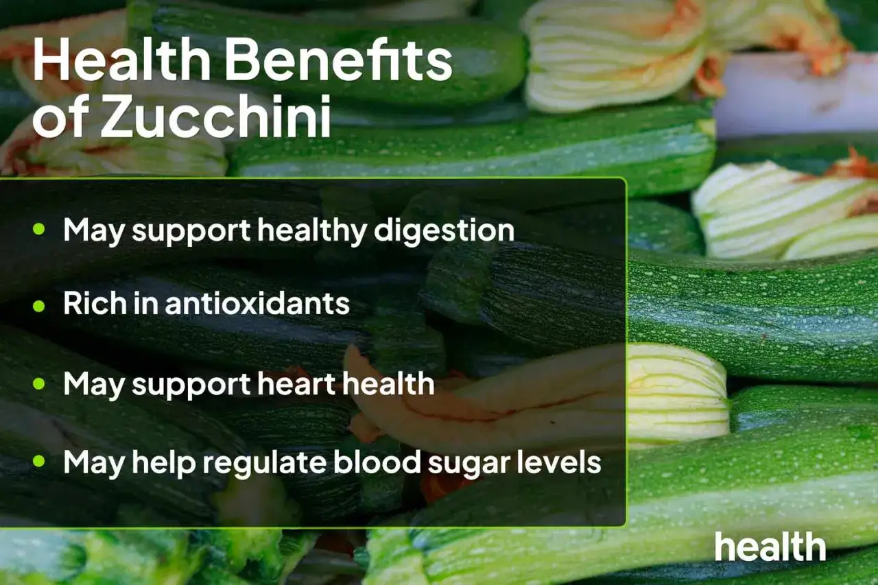 Gesunde Vorteile von Zucchini: Gut für die Verdauung, Antioxidantien, Herzgesundheit. Zucchini roh essen ist lecker und gesund!