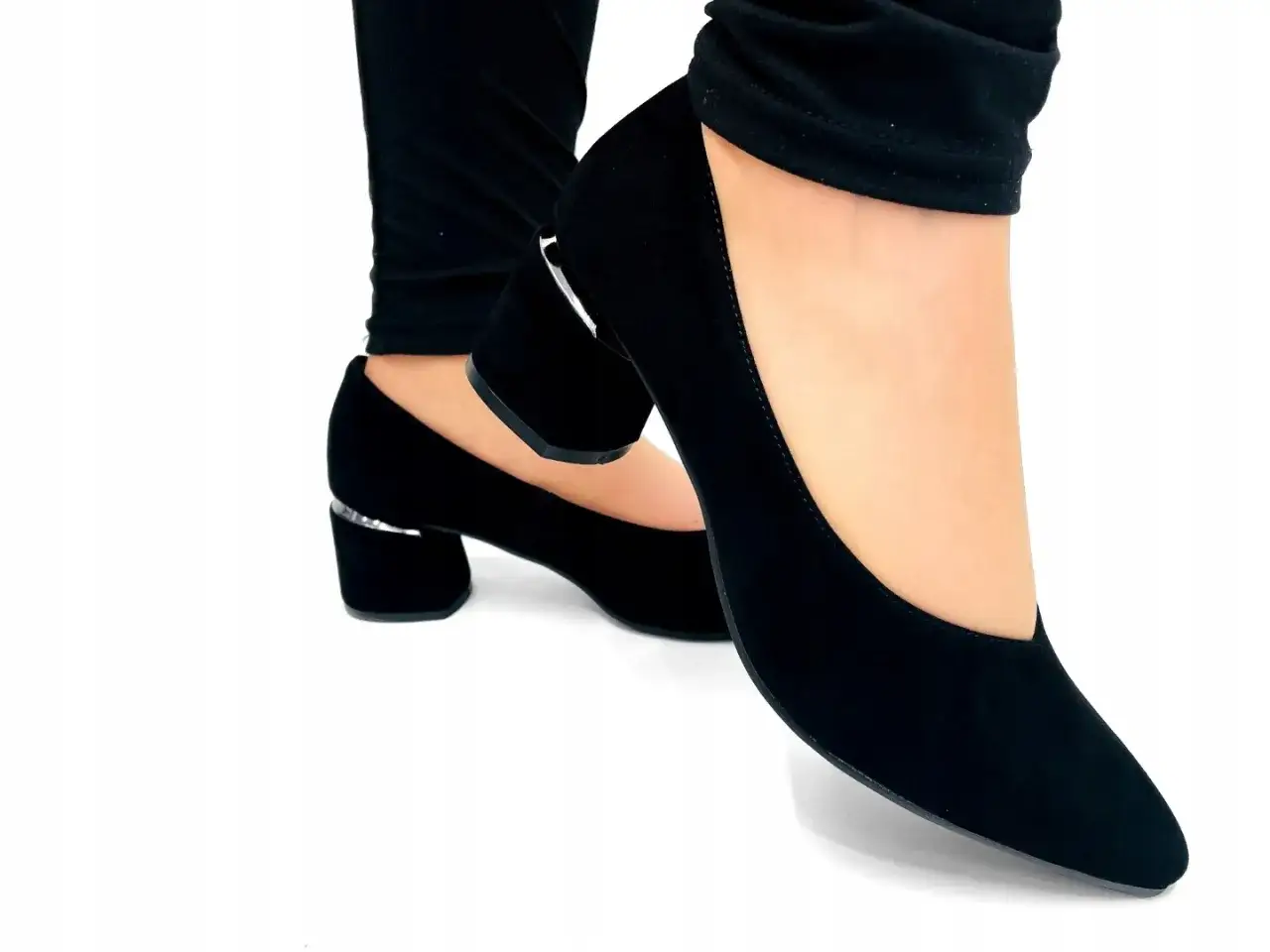 eleganckie buty na niskim obcasie po operacji haluksa