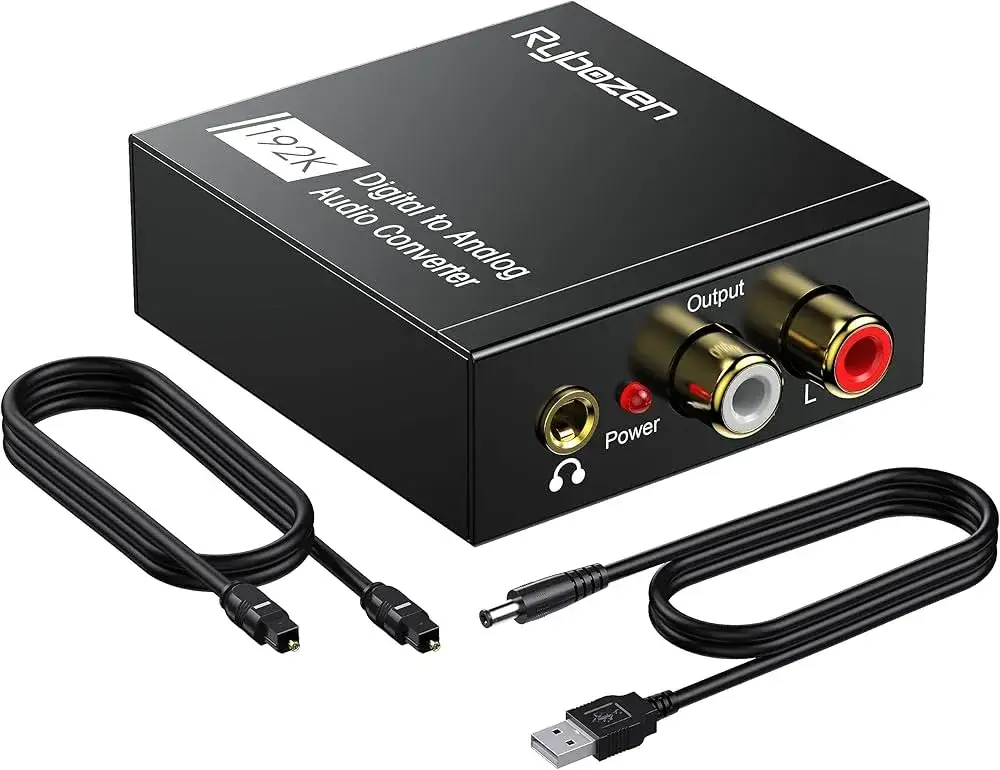 konwerter DAC optyczny na analogowy