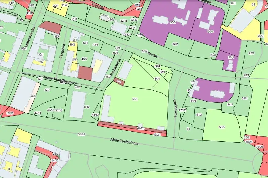 Dworzec PKS Lublin Aleja Tysiąclecia 6 mapa dojazdu