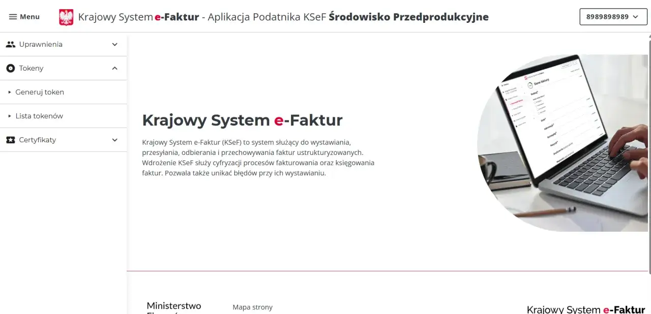 Menu z opcją
