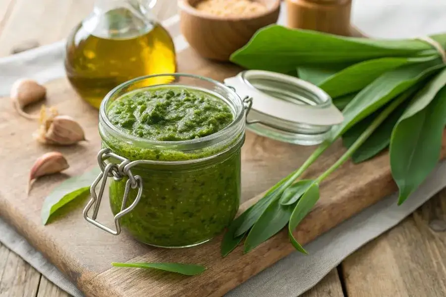 przechowywanie pesto w słoikach i mrożenie