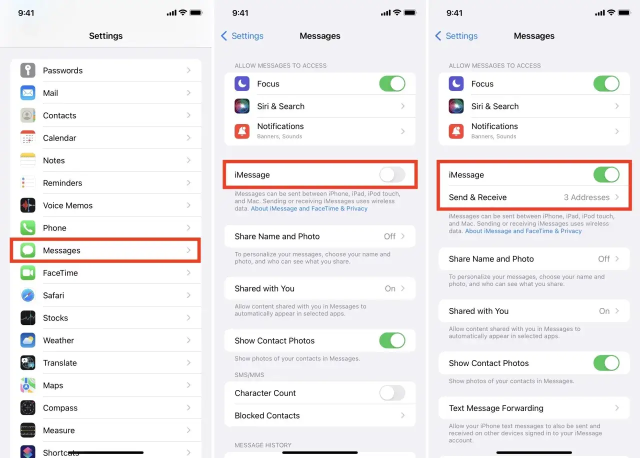 Jak włączyć iMessage: przejdź do Ustawienia > Wiadomości. Przesuń suwak obok iMessage na zielono.