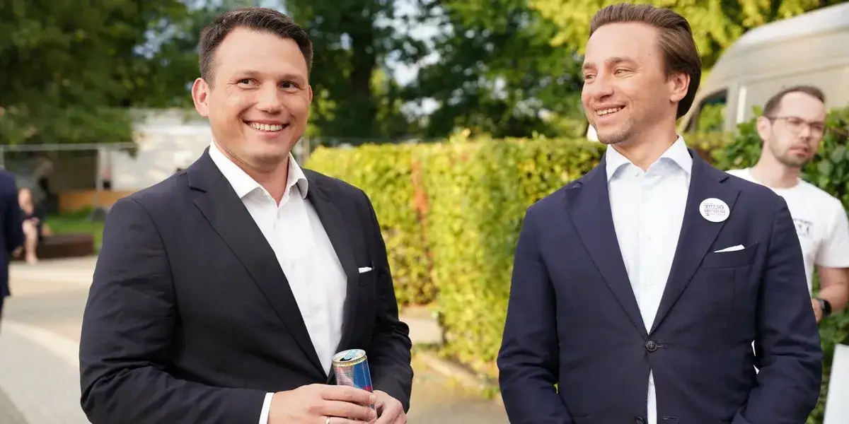 Sławomir Mentzen i Krzysztof Bosak razem