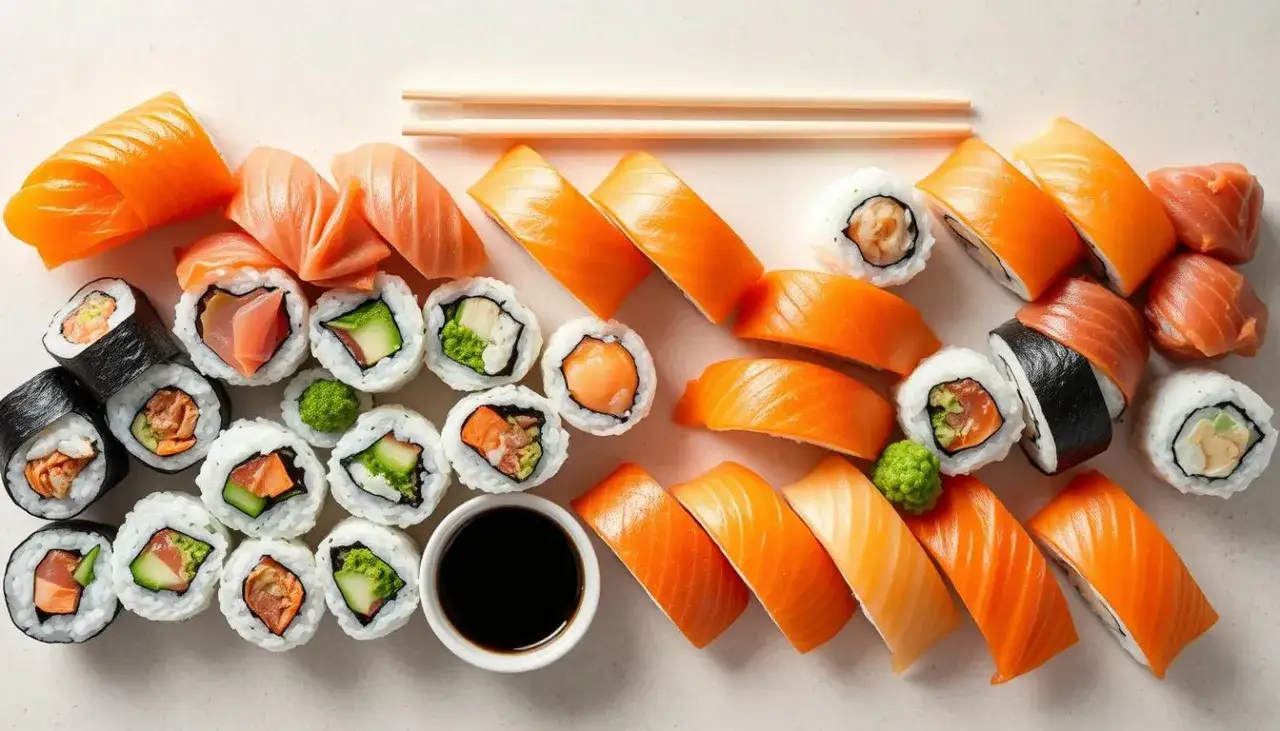 kaloryczność sushi porównanie